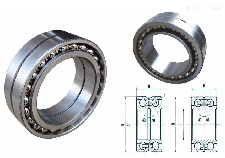 雙列角接觸球軸承